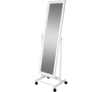 Напольное зеркало Мебелик BeautyStyle 27 белый 135 см х 42,5 см 8672