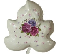 Блюдо для сервировки закусок и фруктов Beroma кленовый лист, 24x27x3 см вид: маленькие пионы 07712651