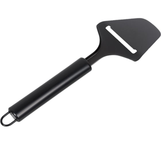 Лопатка с отверстиями Mallony classico nero нержавеющая сталь, черный, non-stick (раб часть) 105272