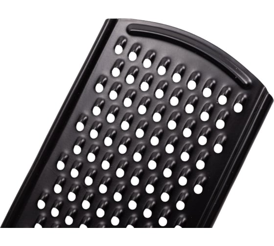 Терка Mallony classico nero, нержавеющая сталь, черный, non-stick (раб часть) 105280