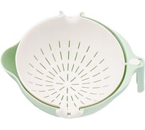 Миска-дуршлаг с ручкой 2 в 1 Mallony perfetto, 27x22x10 см 105161