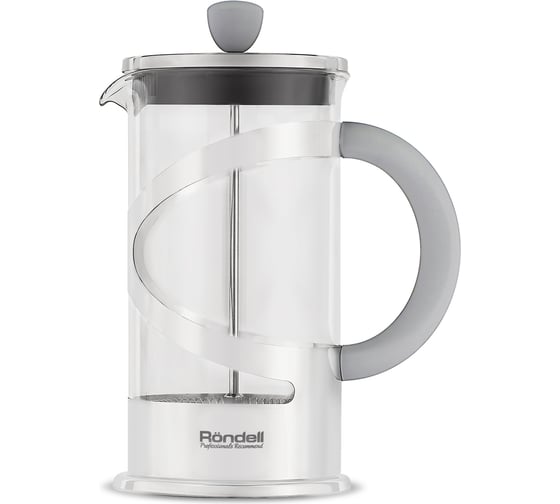 Френч-пресс RONDELL Crystal Grey RDS-840 1.0 л 0840-RD-01