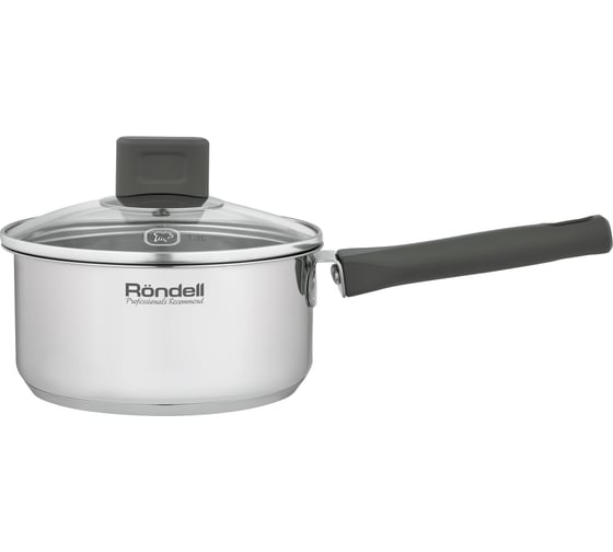 Ковш с крышкой RONDELL Quadro RDS-1595 16 см, 1.3 л 1595-RD-01