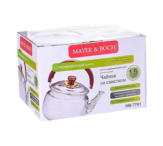Чайник MAYER&BOCH MB 1.5 л 7781