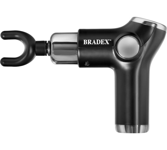 Массажер для тела, массажный пистолет BRADEX compact, 4 насадки KZ 1424