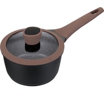 Ковш Regent inox 1.3л/16см с крышкой (литой алюминий) Eleganto (индукция) 93-AL-EG-3-16
