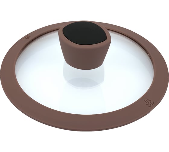Ковш Regent inox 1.3л/16см с крышкой (литой алюминий) Eleganto (индукция) 93-AL-EG-3-16