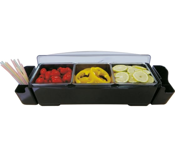 Контейнер для бара Viatto 3 лотка, jw-bn3 159760