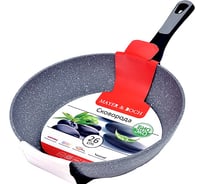 Сковорода MAYER&BOCH 26 см, мраморное покрытие, съемная ручка MB х6 40410