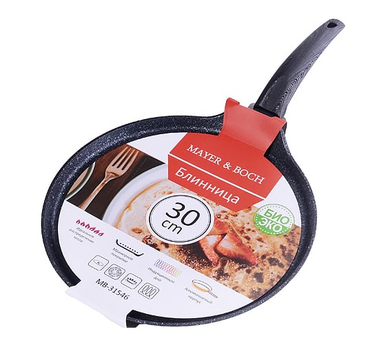 Чудушница MAYER&BOCH 30 см, мраморное покрытие MB (х6) 31546
