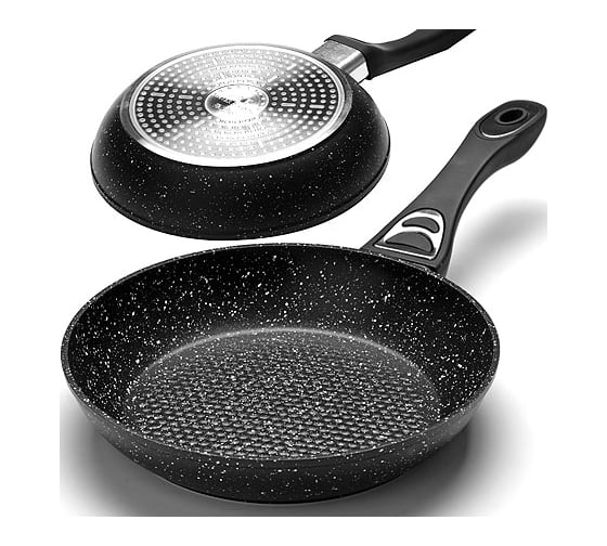 Сковородка MAYER&BOCH 26см, мраморная крошка, с ручкой МВ (х6) 25623