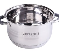 Кастрюля MAYER&BOCH 3.9 л, с крышкой MB (х12) 30944