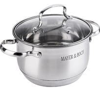 Кастрюля MAYER&BOCH 3.9 л, с крышкой MB(х12) 30948