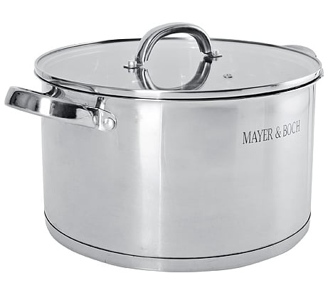 Кастрюля с крышкой MAYER&BOCH 24 см, 6.3 л МВ (х4) 29485