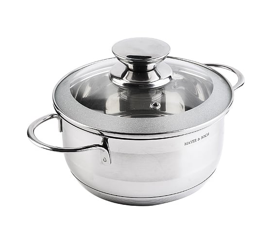 Кастрюля MAYER&BOCH 750 мл, 14 см, с крышкой MB(х8) 30971 1
