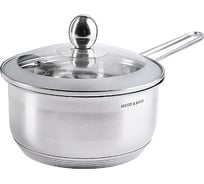 Сотейник MAYER&BOCH нерж.с крышкой 750 мл, 14 см MB (х8) 30974