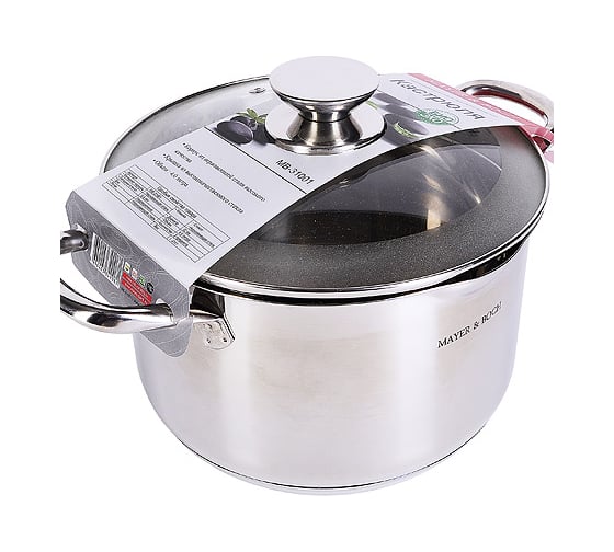 Кастрюля MAYER&BOCH 4л, 22см, с носиком для слива MB (х4) 31001