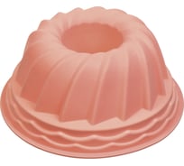 Форма для запекания DANIKS силикон, 23.5x10.5 см, круглая, розовый, savory, y4-4964 396043