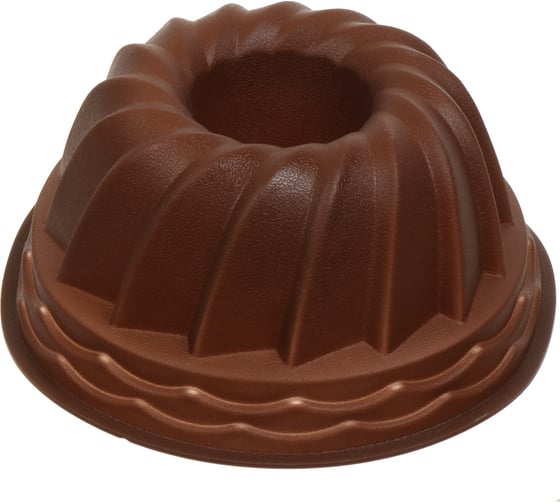 Форма для запекания DANIKS силикон, 23.5x10.5 см, круглая, шоколад, savory, y4-4963 396042 1