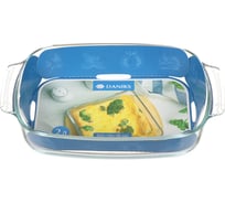 Форма для запекания DANIKS стекло, 19.8x30.3x5.8 см, 2 л, прямоугольная, hsap20ln 361443