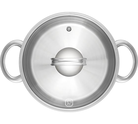Кастрюля с крышкой RONDELL Zart RDS-1227 24 см, 5.1 л 1227-RD-01