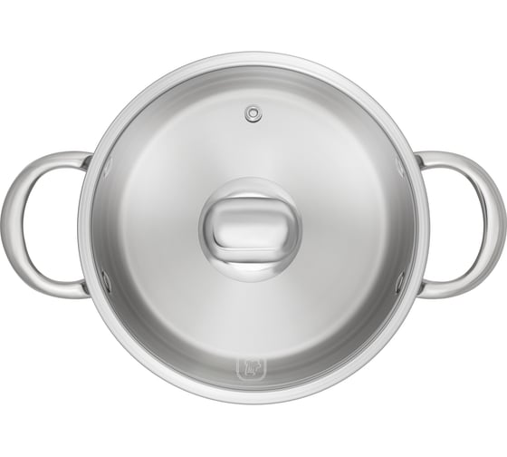 Кастрюля с крышкой RONDELL Merkur RDS-1224 24 см, 5.1 л 1224-RD-01