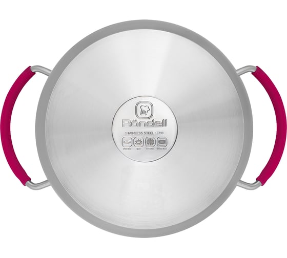 Кастрюля с крышкой RONDELL Sorge RDS-1220 20 см, 3.1 л 1220-RD-01