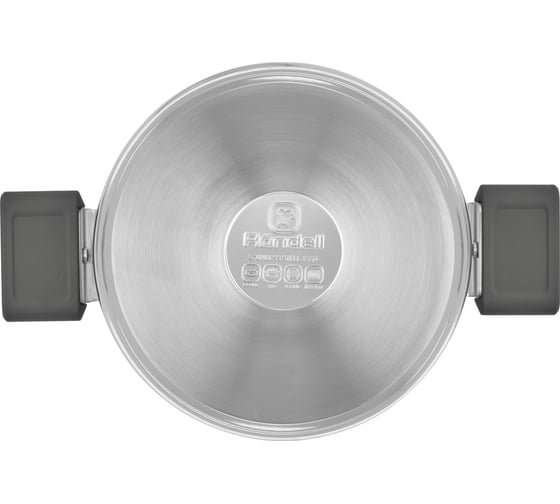 Кастрюля с крышкой RONDELL Quadro RDS-1597 24 см, 5.1 л 1597-RD-01