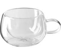 Кружка IHome с двойными стенками, стекло, 200 мл H-1215