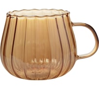 Кружка IHome стекло, бронза, 400 мл H-1210b