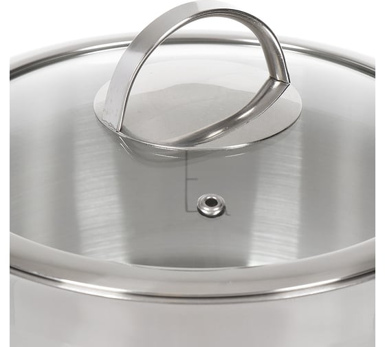 Кастрюля DANIKS 3.4 л, нержавеющая сталь, крышка стекло, бонн, gs-01319-20ca, индукция 364386