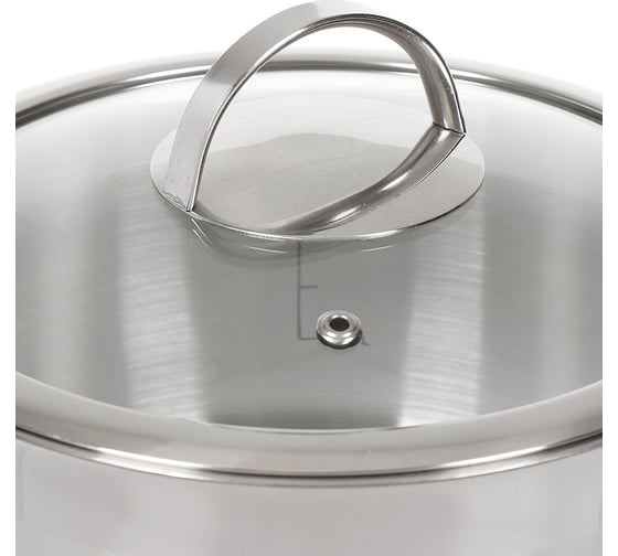 Кастрюля DANIKS 2.5 л, нержавеющая сталь, крышка стекло, бонн, gs-01319-18ca, индукция 364385
