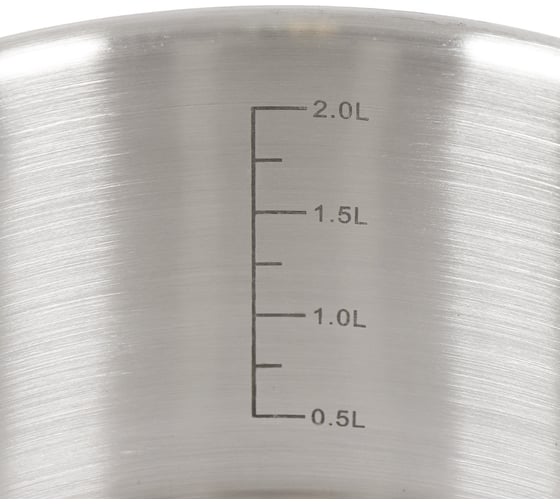 Кастрюля DANIKS 2.5 л, нержавеющая сталь, крышка стекло, бонн, gs-01319-18ca, индукция 364385