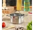 Кастрюля DANIKS 1.8 л, нержавеющая сталь, крышка стекло, бонн, gs-01319-16ca, индукция 364384 6