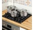 Кастрюля DANIKS 1.8 л, нержавеющая сталь, крышка стекло, бонн, gs-01319-16ca, индукция 364384 14