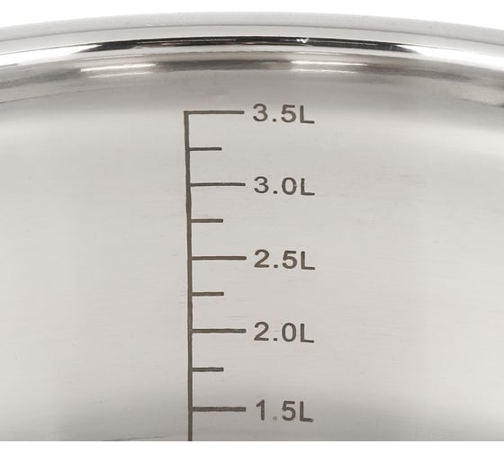 Кастрюля DANIKS 3.6 л, нержавеющая сталь, крышка стекло, орлея, gs-01159p-20ca, индукция 445335