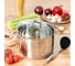 Кастрюля DANIKS 12 л, нержавеющая сталь, крышка стекло, общепит, sd-6bp-13, индукция 320464 6