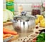 Кастрюля DANIKS 2.9 л, нержавеющая сталь, крышка стекло, модерн серый, sd-18n, индукция 294426 7