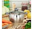 Кастрюля DANIKS 2.9 л, нержавеющая сталь, крышка стекло, модерн серый, sd-18n, индукция 294426 8