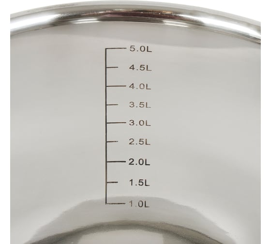 Кастрюля DANIKS 5.9 л, нержавеющая сталь, крышка стекло, мадрид gold, sd-324g, индукция 291944