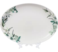 Блюдо DANIKS стеклокерамика, овал, 30.2 см, эвкалипт, lhyp-120 448970