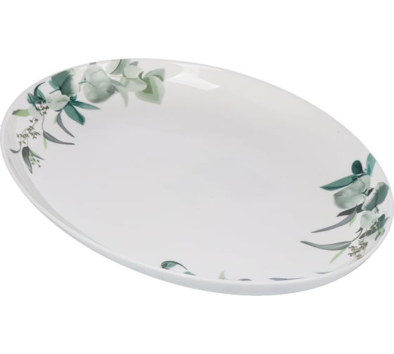 Блюдо DANIKS стеклокерамика, овал, 30.2 см, эвкалипт, lhyp-120 448970