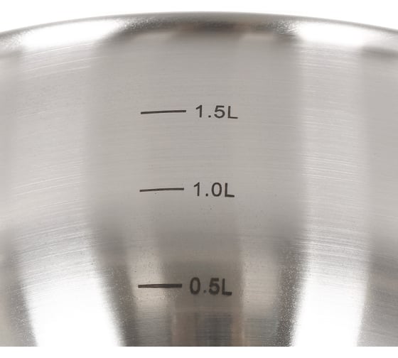 Ковш DANIKS 2 л, нержавеющая сталь, крышка стекло, эмилия, cw-w075-16s 427878