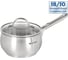 Ковш DANIKS 2 л, нержавеющая сталь, крышка стекло, эмилия, cw-w075-16s 427878 12
