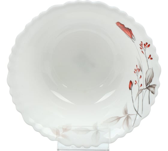 Салатник DANIKS стеклокерамика, круглый, 18 см, 0.8 л, вероника, lhw70/220303 448948