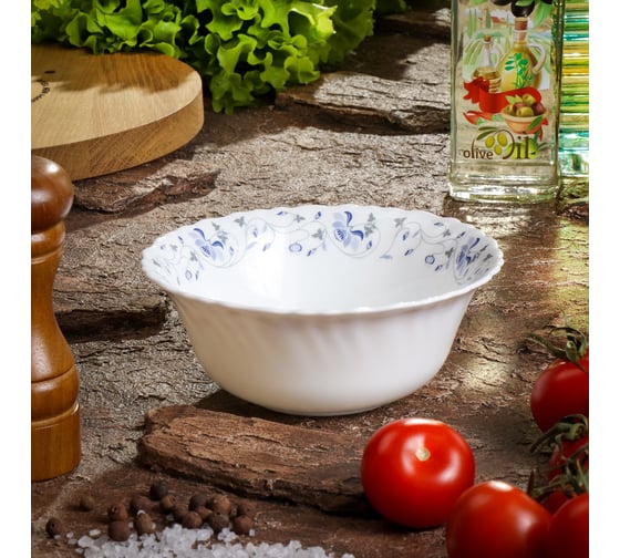 Салатник DANIKS стеклокерамика, круглый, 15 см, эдем, lhw 60/1059 237114