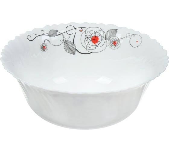 Салатник DANIKS стеклокерамика, круглый, 23 см, 2 л, рапсодия, lhw 90/327 237108 1