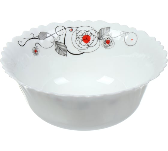 Салатник DANIKS стеклокерамика, круглый, 18x6.9 см, 0.7 л, рапсодия, lhw 70/327 237106 1