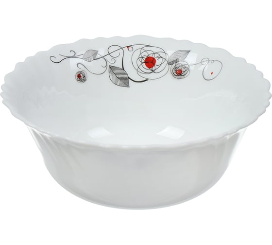 Салатник DANIKS стеклокерамика, круглый, 15 см, 0.5 л, рапсодия, lhw 60/327 237109
