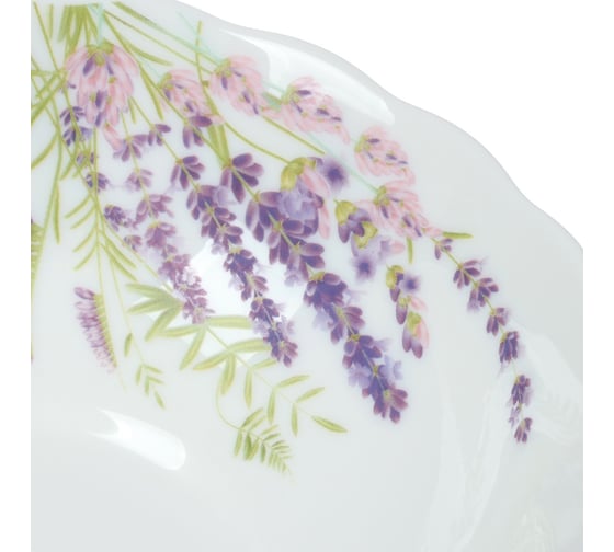Салатник DANIKS стеклокерамика, круглый, 18 см, 0.6 л, лаванда, hw70/k2041 353476